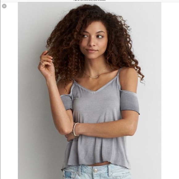 Cold Shoulder Top - Picture 1 of 2